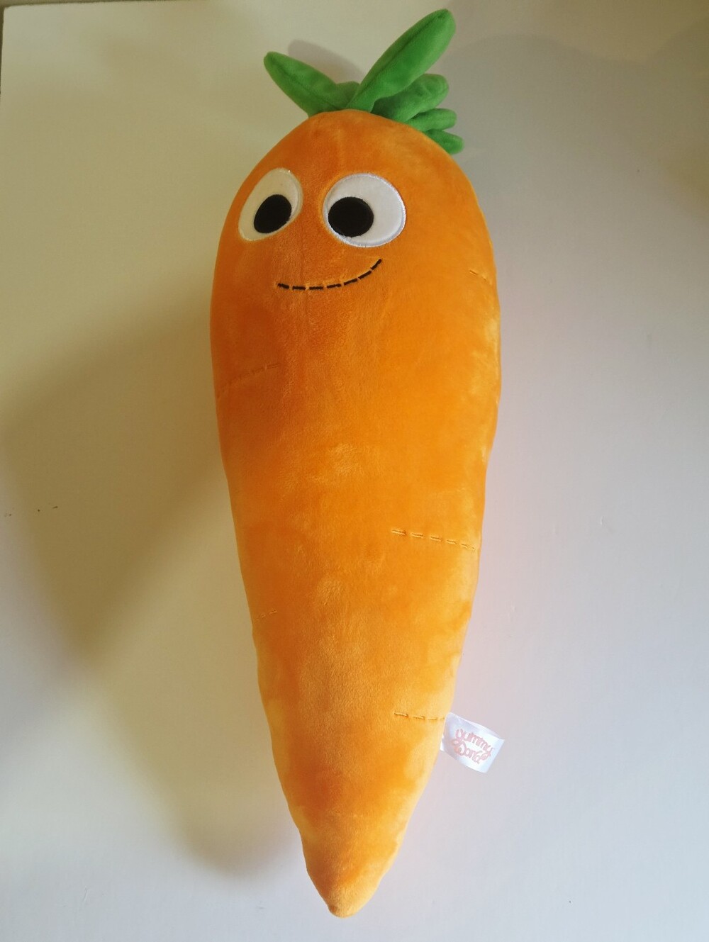 Yummy World 18" Carrot Plush - Cute Designer Toy Collectible